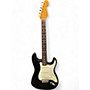 Vintage 1986 Fender 1962 Reissue Stratocaster Black Solid Body Electric Guitar Black
