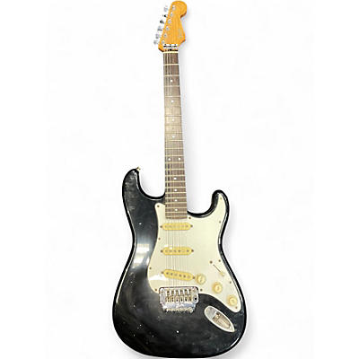 Vintage 1986 Fender CONTEMPORARY  STRATOCASTER Black Solid Body Electric Guitar