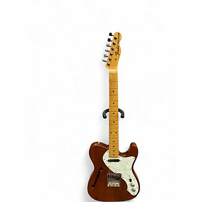 Vintage 1986 Fender MIJ Thinline telecaster Mahogany Hollow Body Electric Guitar