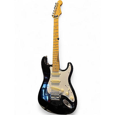 Vintage 1986 Fender STRATOCASTER Black Solid Body Electric Guitar