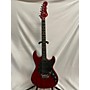 Vintage G&L Vintage 1986 G&L S-500 Transparent Red Solid Body Electric Guitar transparent red