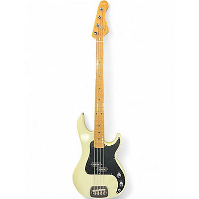 Vintage 1986 G&L SB-1 Olympic White Electric Bass Guitar