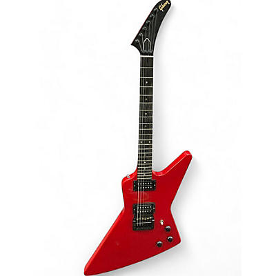 Gibson Vintage 1986 Gibson Explorer Red Solid Body Electric Guitar