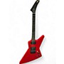 Vintage Gibson Vintage 1986 Gibson Explorer Red Solid Body Electric Guitar Red