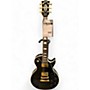 Vintage Gibson Vintage 1986 Gibson Les Paul Custom Black Solid Body Electric Guitar Black