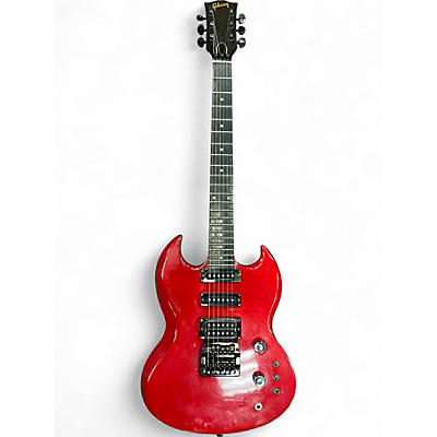 Vintage 1986 Gibson SG Special 400 Ferrari Red Solid Body Electric Guitar