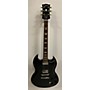 Vintage Gibson Vintage 1986 Gibson SG Standard Black Solid Body Electric Guitar Black