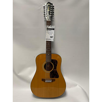 Guild Vintage 1986 Guild F212 Natural 12 String Acoustic Guitar