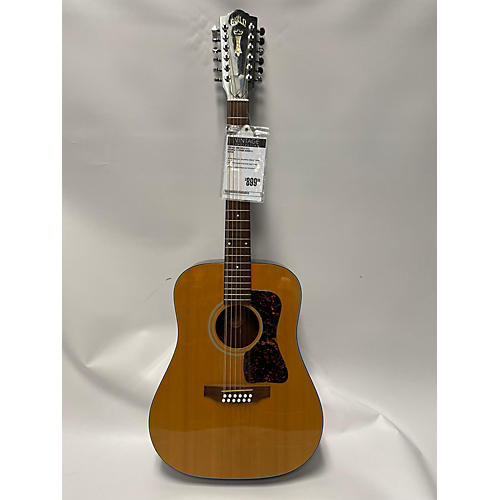 Guild Vintage 1986 Guild F212 Natural 12 String Acoustic Guitar Natural