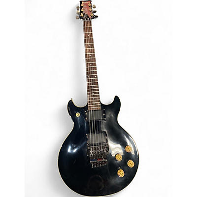Vintage 1986 Ibanez AR120 Black Solid Body Electric Guitar