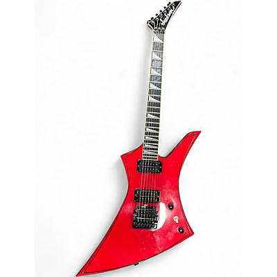 Vintage 1986 Jackson kelly Candy Apple Red Solid Body Electric Guitar