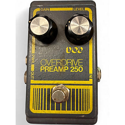Vintage 1986 Overdrive PREAMP Effect Pedal