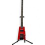 Vintage 1986 Steinberger B2A Red Electric Bass Guitar Red