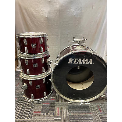 TAMA Vintage 1986 TAMA 4 piece Imperialstar Candy Apple Red Drum Kit