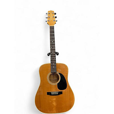 Vintage 1986 Takamine F350M Natural Acoustic Guitar