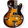 Vintage 1987 Aria PRO2 Tobacco Burst Hollow Body Electric Guitar Tobacco Burst