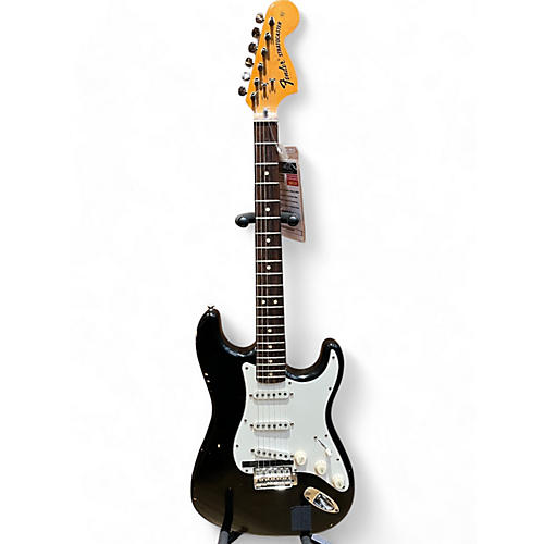 Fender Vintage 1987 Fender 1987 Stratocaster '62 Reissue Black Solid Body Electric Guitar Black