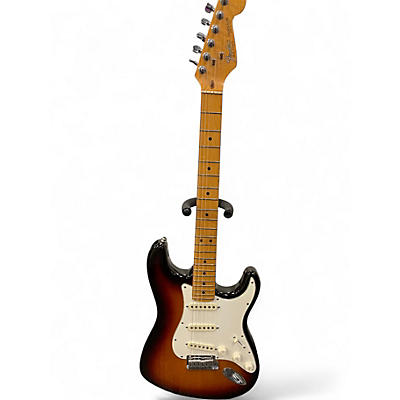 Vintage 1987 Fender American Standard Stratocaster 3 Color Sunburst Solid Body Electric Guitar