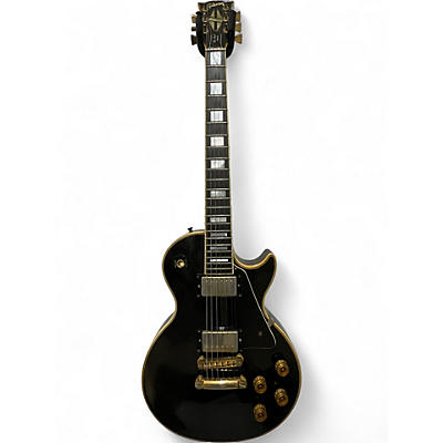 Vintage 1987 Gibson Les Paul Custom Ebony Solid Body Electric Guitar
