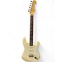 Vintage 1987 Squier STRATOCASTER Antique White Solid Body Electric Guitar Antique White