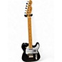 Vintage 1987 Squier Telecaster Black Solid Body Electric Guitar Black
