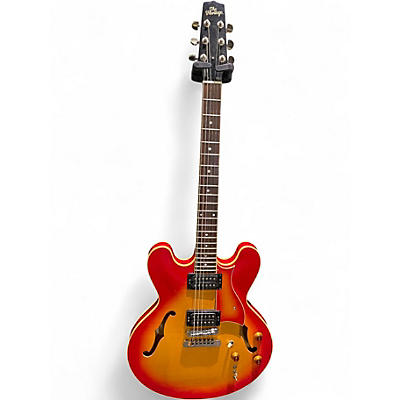 Vintage 1987 The Heritage 535 Cherry Sunburst Hollow Body Electric Guitar