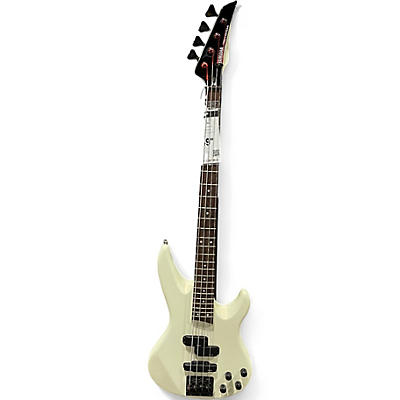 Vintage 1987 Yamaha  RBX800A White Electric Bass Guitar