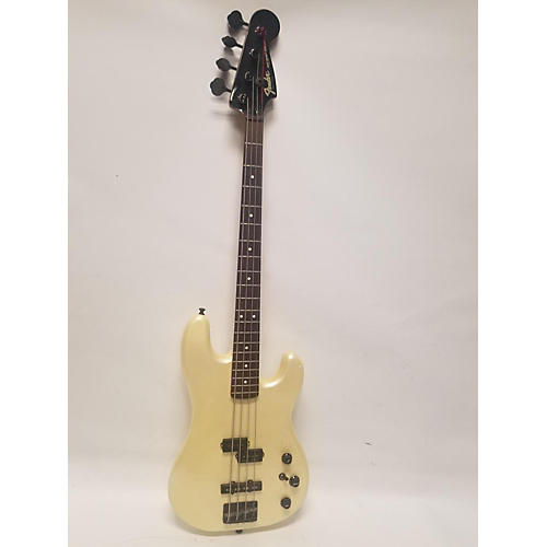 Fender Vintage 1988 Fender Contemporary Jazz Bass Special Antique White Electric Bass Guitar Antique White