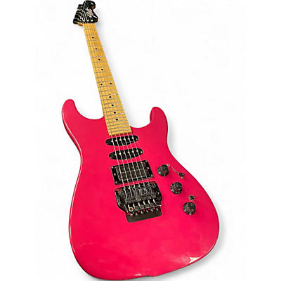 Vintage 1988 Fender HM Heavy Metal Stratocaster Razzberry Solid Body Electric Guitar