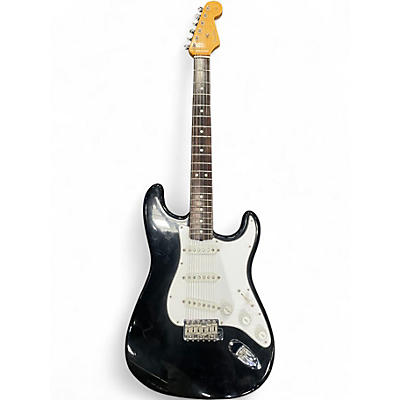 Vintage 1988 Fender Stratocaster Black Solid Body Electric Guitar