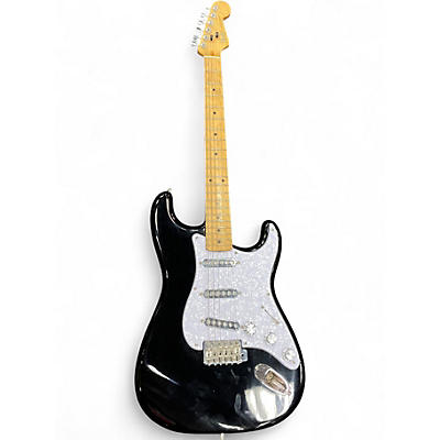 Vintage 1988 Fender Stratocaster ST Black Solid Body Electric Guitar