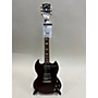 Vintage Gibson Vintage 1988 Gibson 62' SG Standard Cherry Solid Body Electric Guitar Cherry