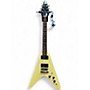 Vintage 1988 Gibson Flying V Antique White Solid Body Electric Guitar Antique White