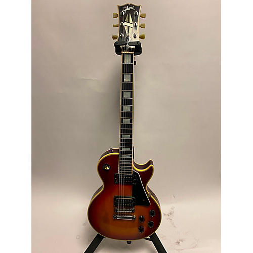 Gibson Vintage 1988 Gibson Les Paul Custom Sunburst Solid Body Electric Guitar Sunburst