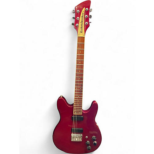 Vintage 1988 Rickenbacker 230 Hamburg Ferrari Red Solid Body Electric Guitar Ferrari Red