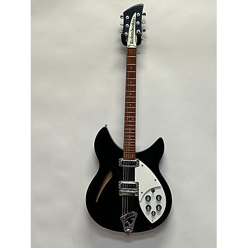 Rickenbacker Vintage 1988 Rickenbacker 330 Jetglo Hollow Body Electric Guitar Jetglo