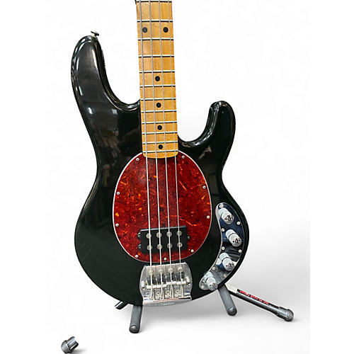 Vintage 1989 Ernie Ball Music Man Stingray 4 String Black Electric Bass Guitar Black