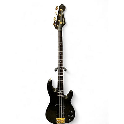 Vintage 1989 Fender CONTEMPORARY P BASS Black Electric Bass Guitar