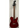 Vintage Fender Vintage 1989 Fender HMT Burgundy Hollow Body Electric Guitar Burgundy