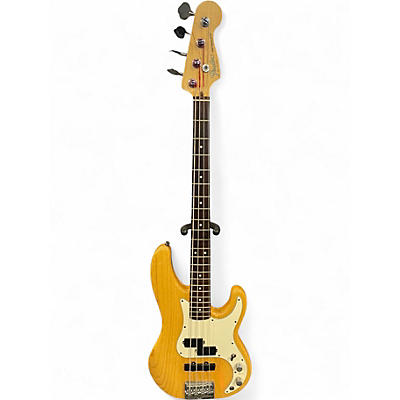 Vintage 1989 Fender PRECISION BASS Natural Electric Bass Guitar