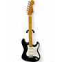 Vintage 1989 Fender ST-54 Stratocaster Black Solid Body Electric Guitar Black