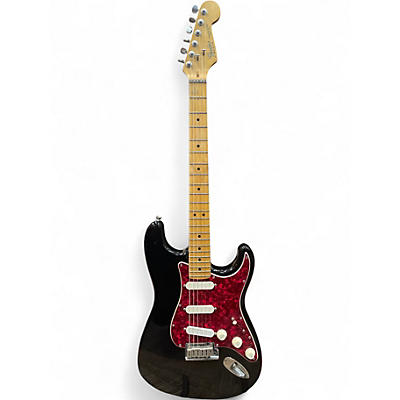 Vintage 1989 Fender STRATOCASTER PLUS BLACK Solid Body Electric Guitar