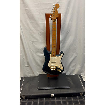 Fender Vintage 1989 Fender Standard Stratocaster Plus Blue Burst Solid Body Electric Guitar