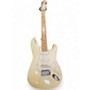 Vintage 1989 Fender Stratocaster cream white Solid Body Electric Guitar cream white