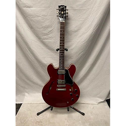 Gibson Vintage 1989 Gibson ES-335 Cherry Hollow Body Electric Guitar Cherry