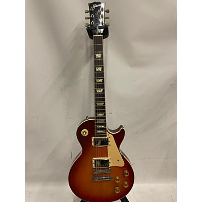 Gibson Vintage 1989 Gibson Les Paul Standard Sunburst Solid Body Electric Guitar