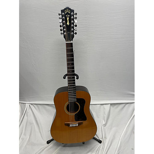 Guild Vintage 1989 Guild D25-12 Natural 12 String Acoustic Guitar Natural