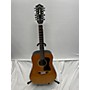 Vintage Guild Vintage 1989 Guild D25-12 Natural 12 String Acoustic Guitar Natural