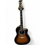 Vintage 1989 Ovation 1869 2 Tone Sunburst Acoustic Electric Guitar 2 Tone Sunburst