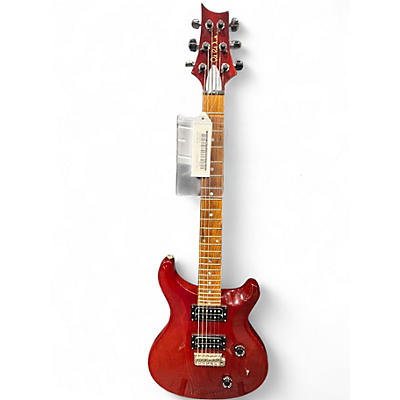 Vintage 1989 PRS Standard 24 Red Solid Body Electric Guitar